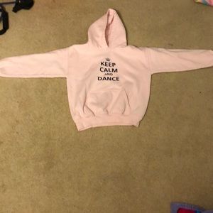 I am selling a dance keep calm hoodie